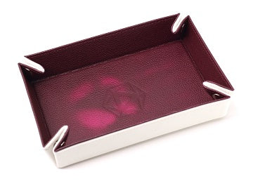 Die Hard Dice Folding Rectangle Tray Pink/cream