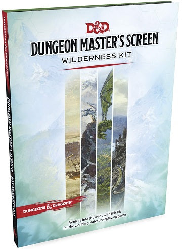 Dungeons and Dragons 5th Edition Dungeon Master's Screen Wilderness Kit