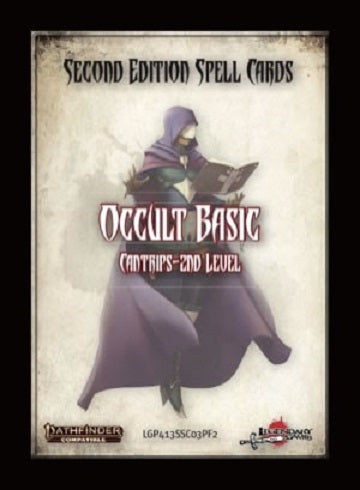 Pathfinder 2E Spell Cards Occult Basic