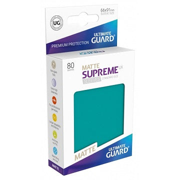 Ultimate Guard Sleeves: Supreme UX Matte Petrol (80)