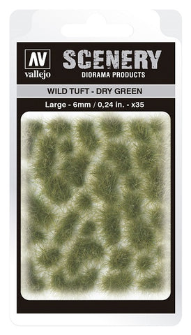 Vallejo: Scenery Large Wild Tuft Dry Green