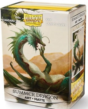 Dragon Shield Sleeves: Matte Art Summer Dragon (100)