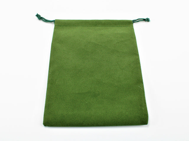 Chessex Suedecloth Dice Bag - Large Green