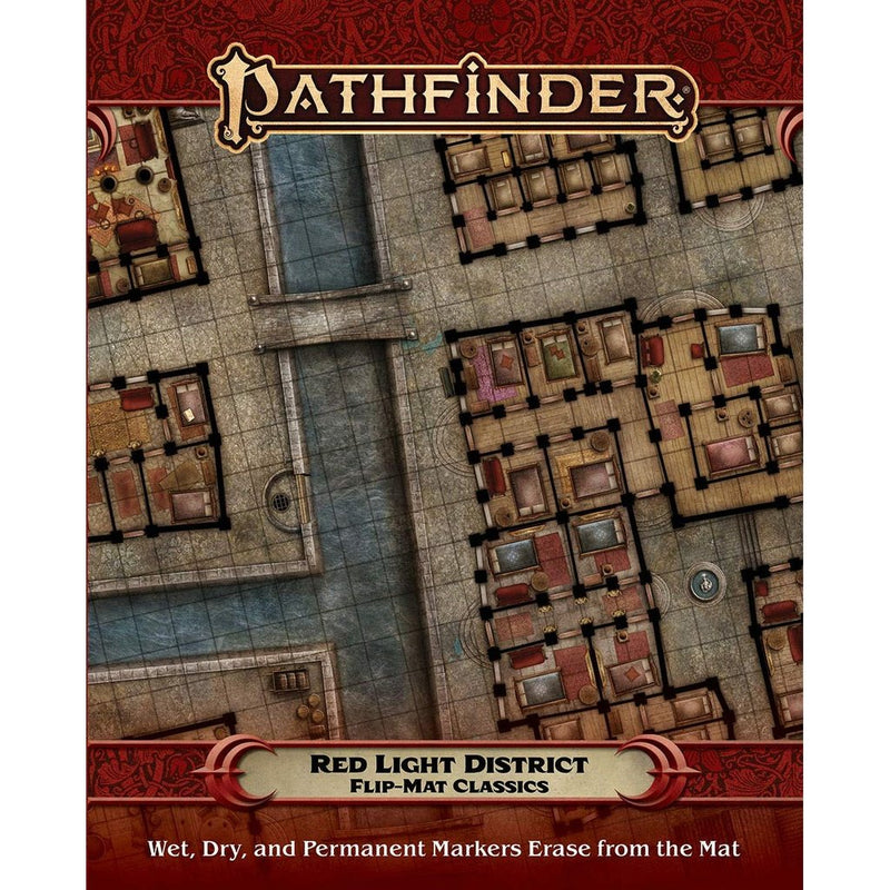 Pathfinder Flip-Mat Classics Red Light District