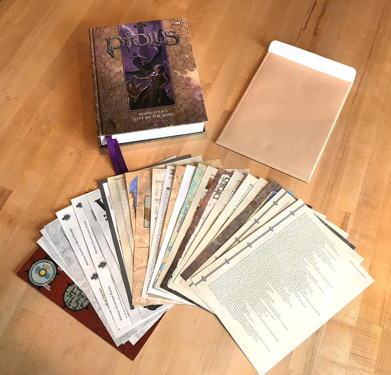 RPG Ptolus: Monte Cook's City by the Spire Hardcover (D&D 5E compatible)