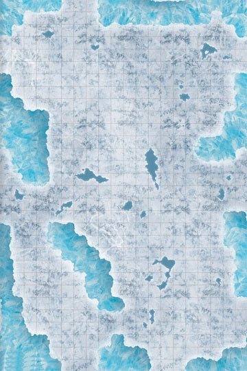 Mat Gf9 Battlemat Caverns of Ice