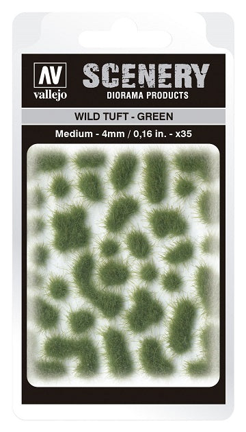 Vallejo: Scenery Medium Wild Tuft Green
