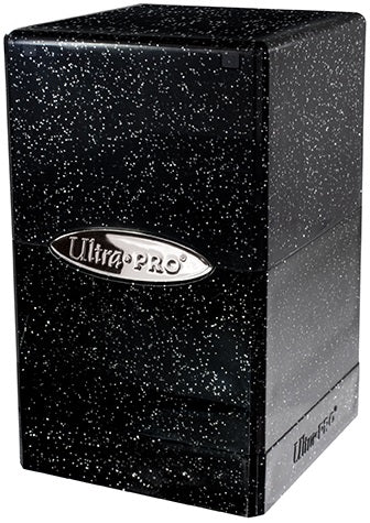 UP Deck Box Satin Tower Glitter Black