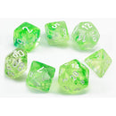 Chessex Poly Nebula Spring/White Luminary