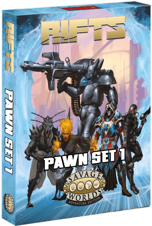 Rpg Rifts Savage Worlds Pawns Box Set