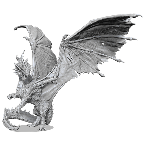 Wizkids Minis D&D 90562 Gargantuan Red Dragon Unpainted