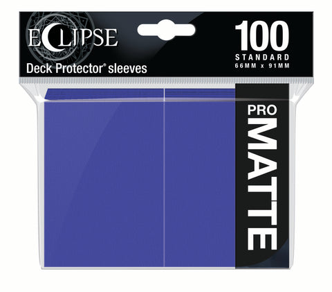 Ultra PRO Sleeves: Eclipse Matte Royal Purple (100ct)