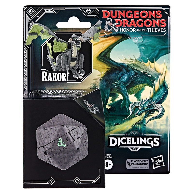 Dungeons and Dragons Honor Among Thieves Dicelings - Black Dragon
