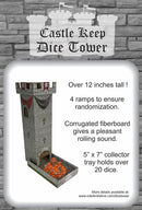 RPG Castle Keep Dice Tower