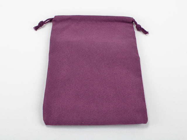 Chessex Suedecloth Dice Bag - Large Purple
