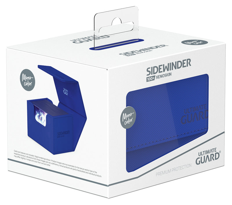 Ultimate Guard Deck Box Sidewinder 100+ Blue Monocolour