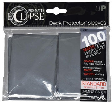 Ultra PRO Sleeves: Eclipse Matte Grey (100)