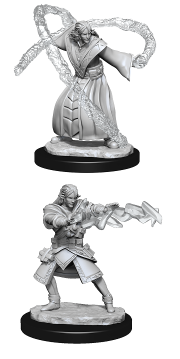 Wizkids Minis D&D 90140 Elf Wizard Male