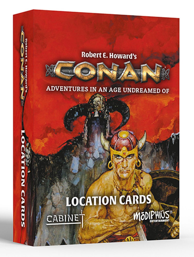 RPG Conan: The Barbarian Location Cards