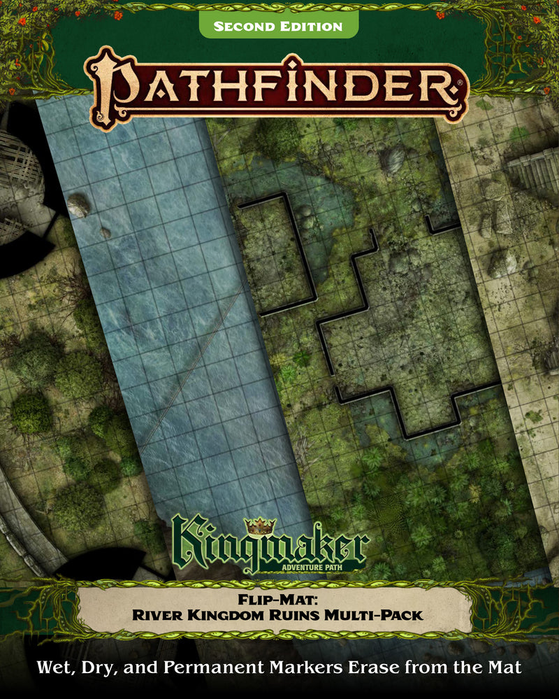 Pathfinder Flip-Mat Kingmaker River Ruins Multi Pack