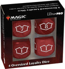Dice UP Magic the Gathering Deluxe Loyalty Set w/ 7-12 (Mountain)