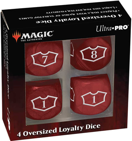 Dice UP Magic the Gathering Deluxe Loyalty Set w/ 7-12 (Mountain)
