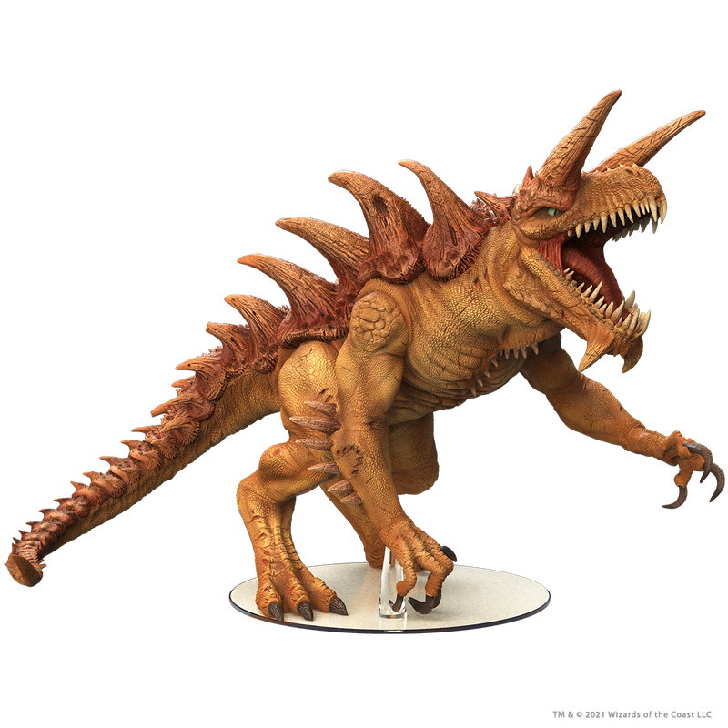 Wizkids D&D Miniatures Icons of the Realms: Gargantuan Tarrasque Premium Figure