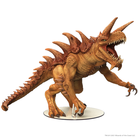 Wizkids D&D Miniatures Icons of the Realms: Gargantuan Tarrasque Premium Figure