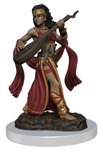 Wizkids Pathfinder Minis 77518 Female Human Bard Prepainted