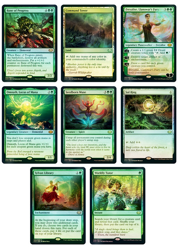 新品・未開封　MTG Commander　Collection:GreenBox/デッキ/パック