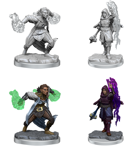 Wizkids Minis D&D 90410 Half-Elf Warlock Female