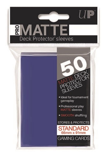 Ultra PRO Sleeves: Deck Protector Matte Blue (50)
