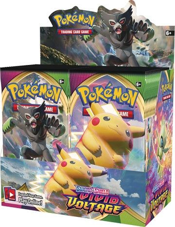 Pokémon Ss04 Vivid Voltage Booster Box
