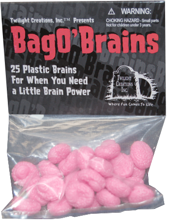 CG Zombies!! Bag O' Brains