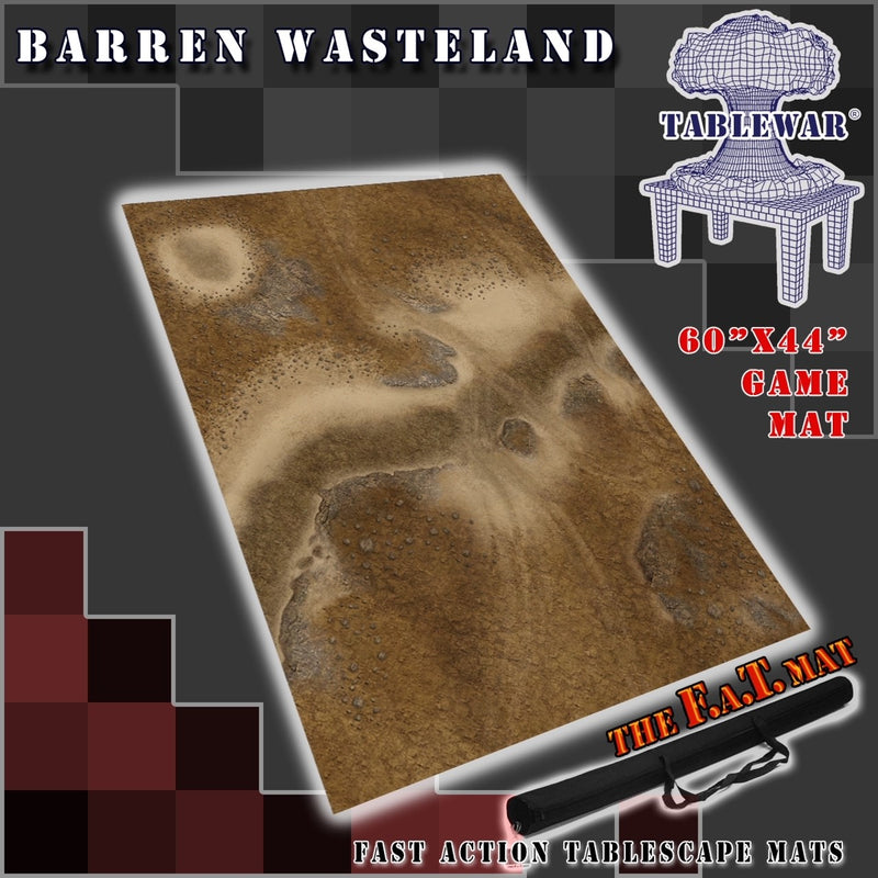 F.A.T. Mats: Barren Wastelands 60"x44"