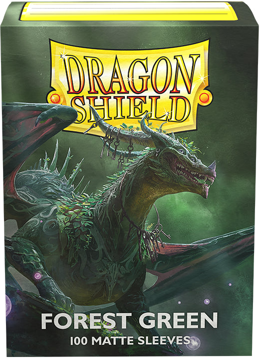 Dragon Shield Sleeves: Matte Forest Green (100)