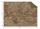Monster Adventure Mat: 22" x 30" Broken Grassland/Desert Scrubland