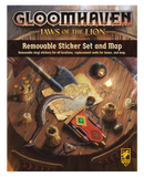 BG Gloomhaven Jaws of the Lion: Removable Sticker Set/Map