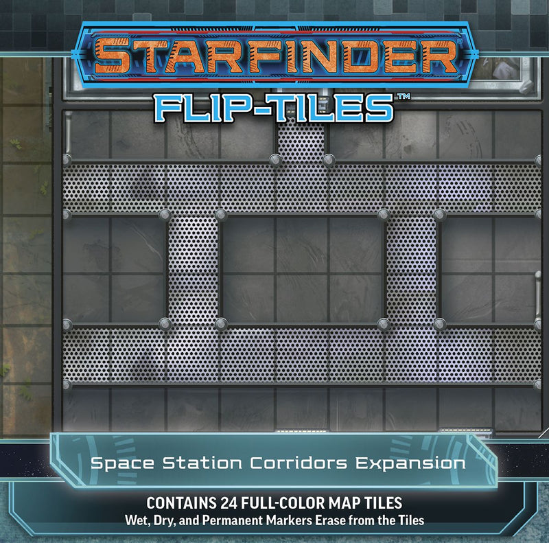 Starfinder Fliptiles Space Station Corridors Expansion