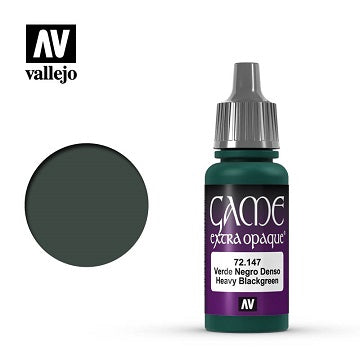 Vallejo Game Color 17ml Heavy Blackgreen