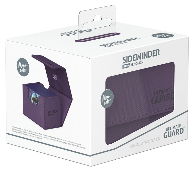 Ultimate Guard Deck Box Sidewinder Monocolor 100+ Purple