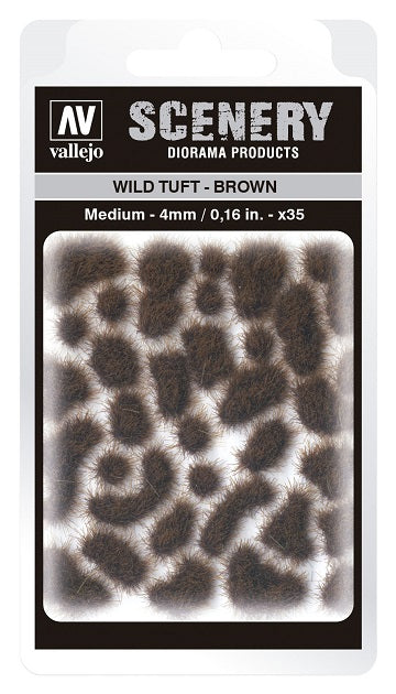 Vallejo: Scenery Medium Wild Tuft Brown