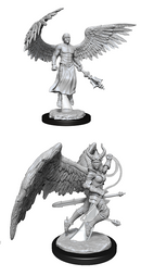 Wizkids Minis D&D 90157 Deva And Erinyes