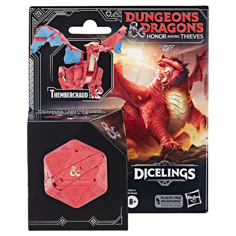 Dungeons and Dragons Honor Among Thieves Dicelings - Red Dragon