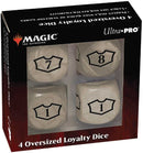 Dice UP Magic the Gathering Deluxe Loyalty Set w/ 7-12 (Plains)