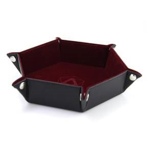 Die Hard Dice Folding Hex Tray W/red Velvet