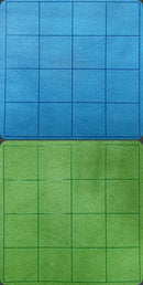 Mat Battlemat Reversible Square 34.5"x48" Blue/Green