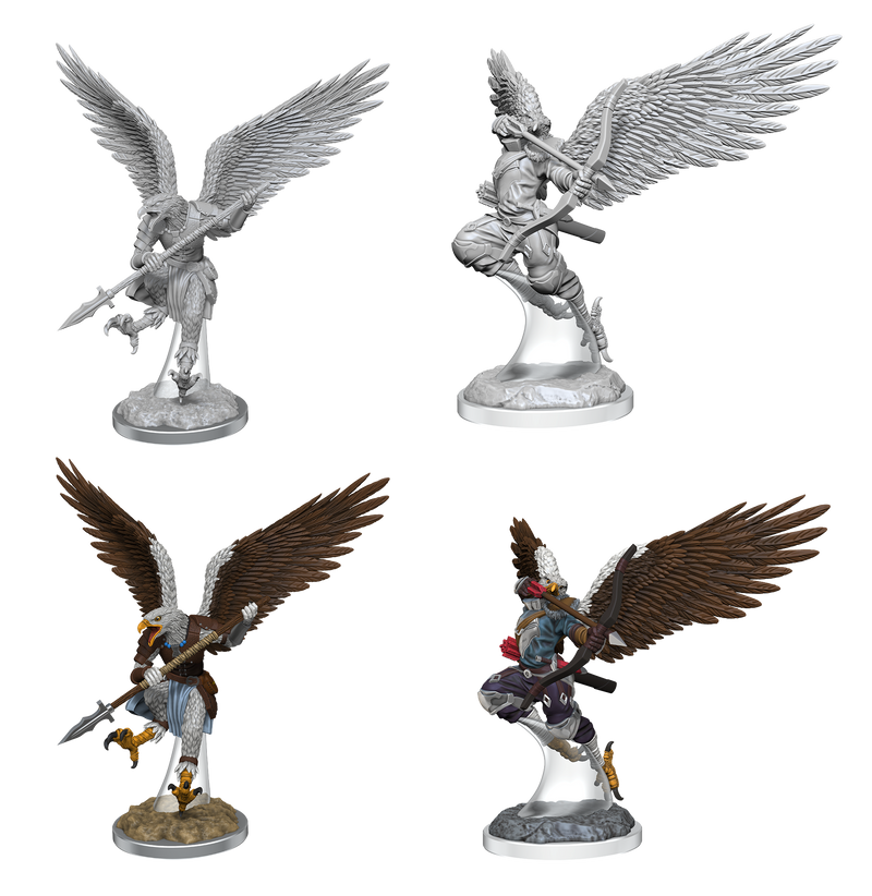 Wizkids Minis D&D 90486 Aarakocra Fighters