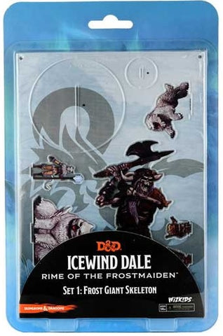 Wizkids D&D Idols of the Realms 2D Minis 94505 Frost Giant Skeleton