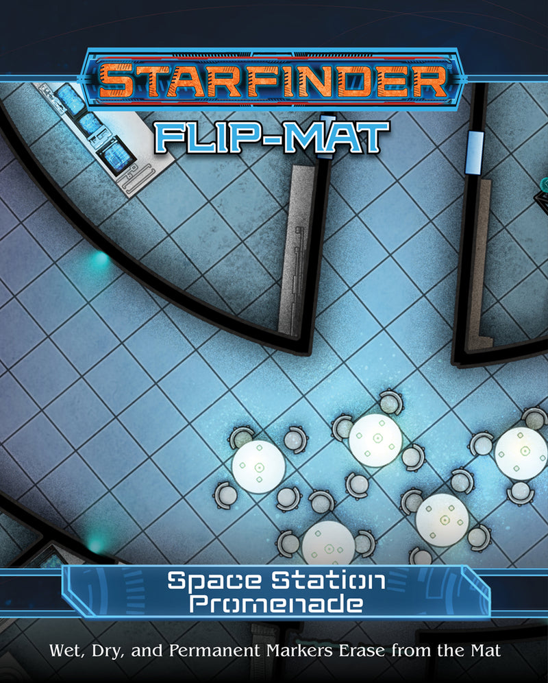 Pathfinder Flipmat Starfinder Space Station Promenade